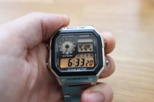 Casio AE 1200WHD Beleuchtung